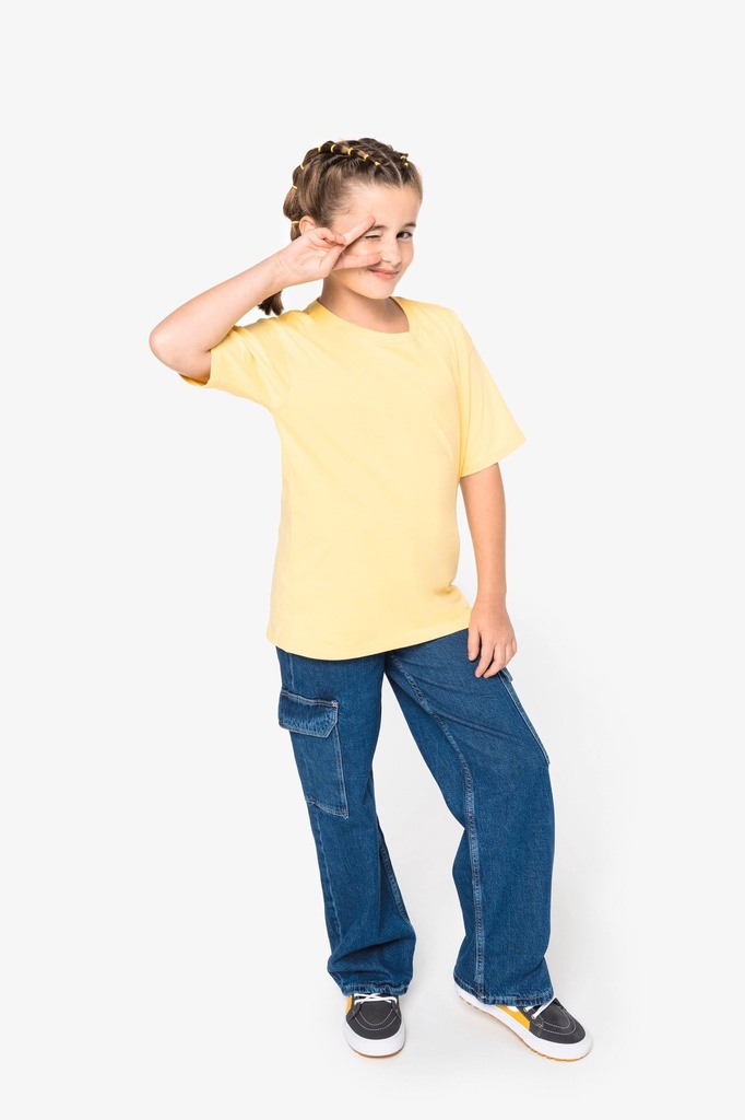 Eco-friendly kids' oversize t-shirt