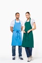 Polycotton apron without pocket