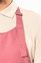 Cotton apron with pocket