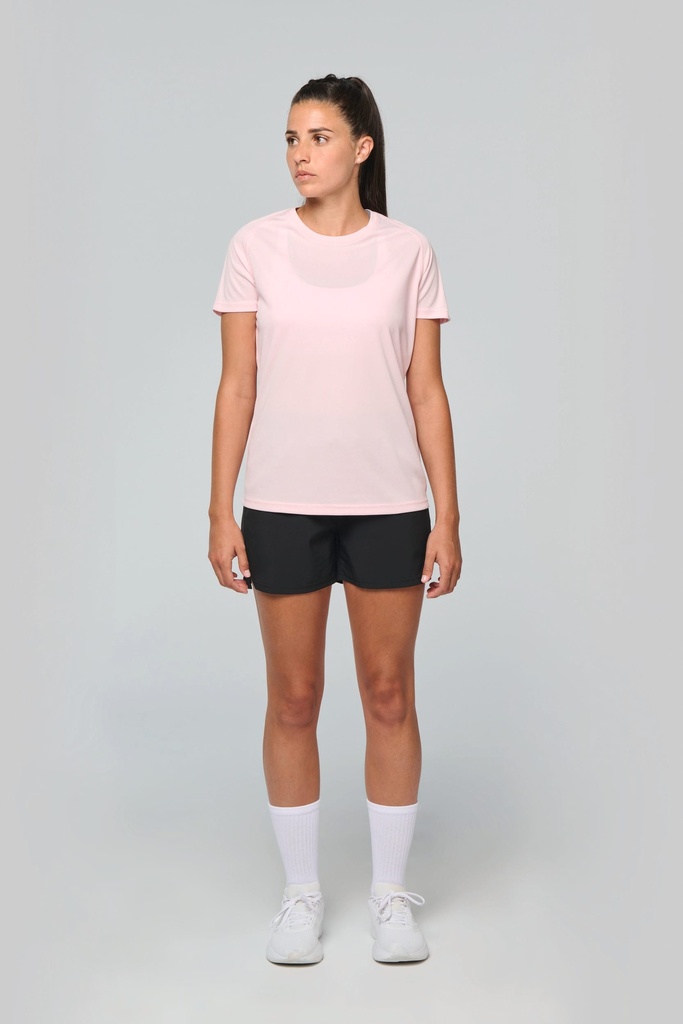 Ladies' short-sleeved sports T-shirt