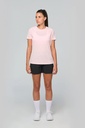 Ladies' short-sleeved sports T-shirt