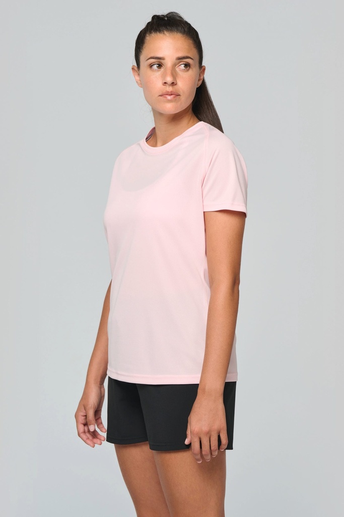 Ladies' short-sleeved sports T-shirt