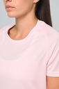 Ladies' short-sleeved sports T-shirt