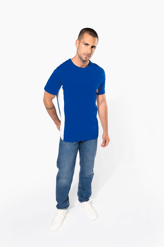 Tiger > Short-sleeved two-tone T-shirt