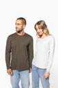 Ladies' long-sleeved crew neck T-shirt