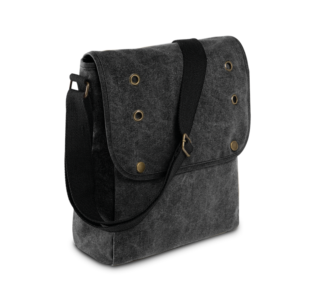 Canvas shoulder bag