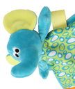Flat multicolour elephant comforter