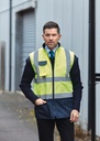 Hi-vis padded bodywarmer