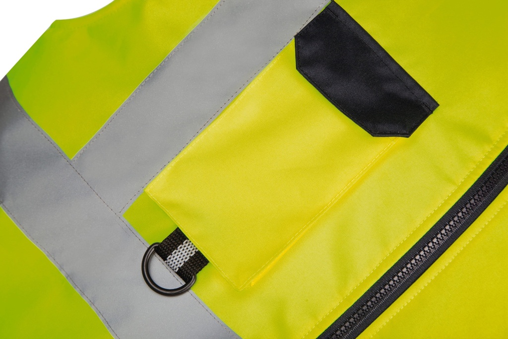 Hi-vis padded bodywarmer