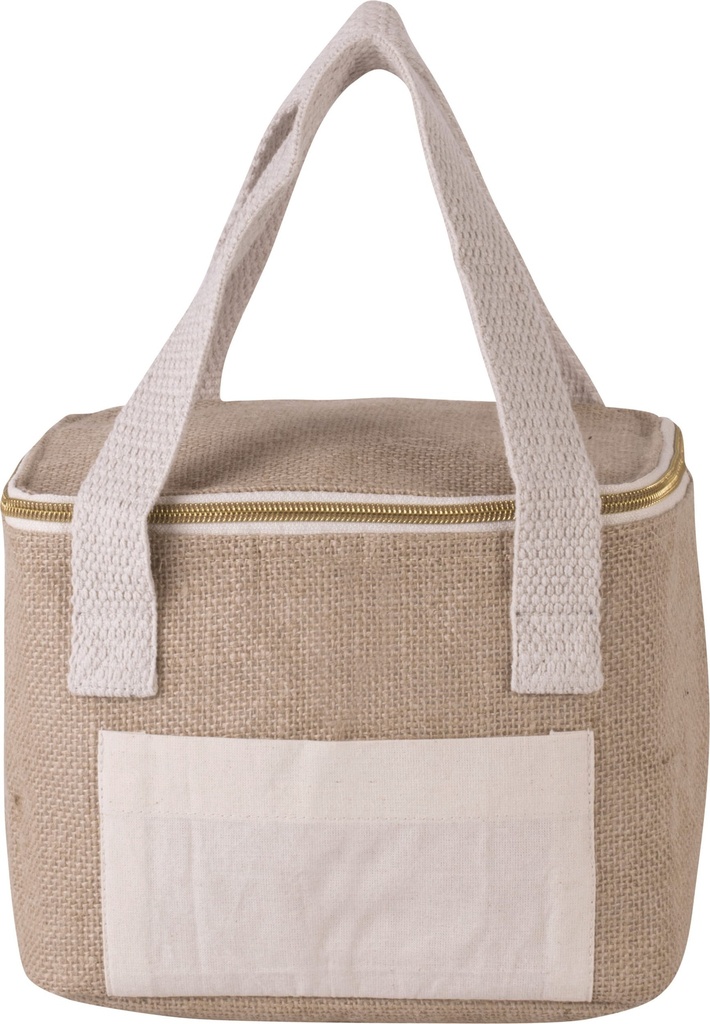 Jute cool bag - small size