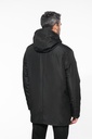 Parka with removable hood