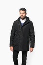 Parka with removable hood