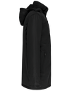 Parka with removable hood