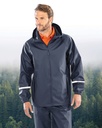 Prism PU waterproof jacket with reflective strips