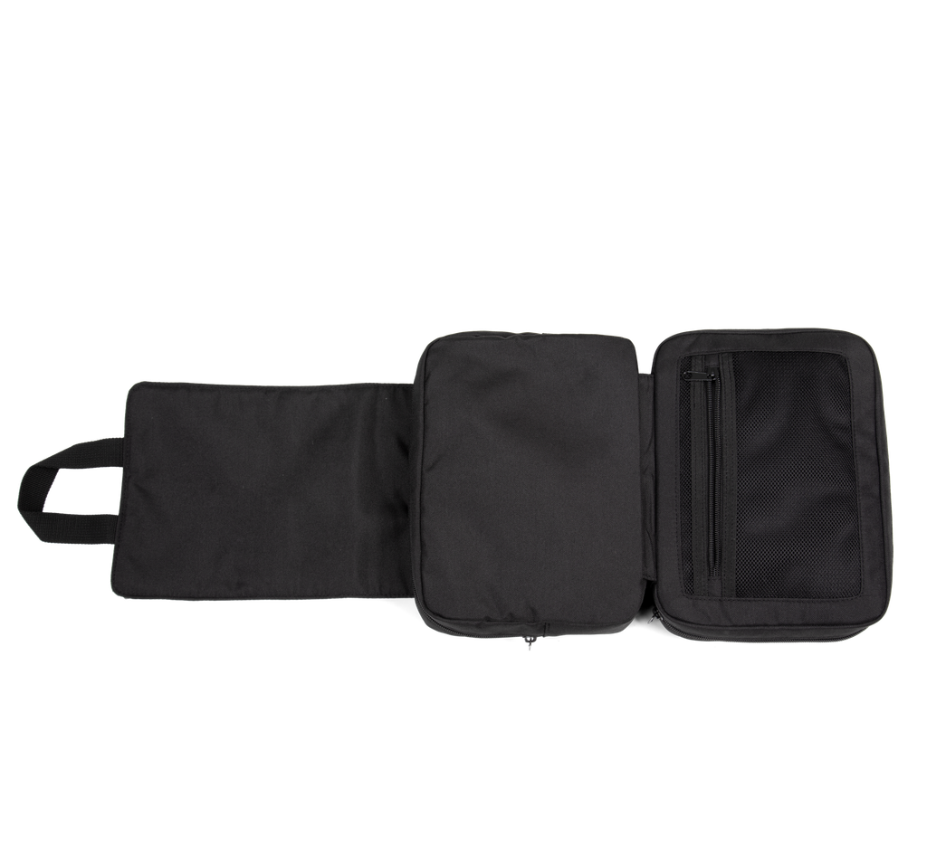 Recycled toilet bag with dual compartment - Kimood