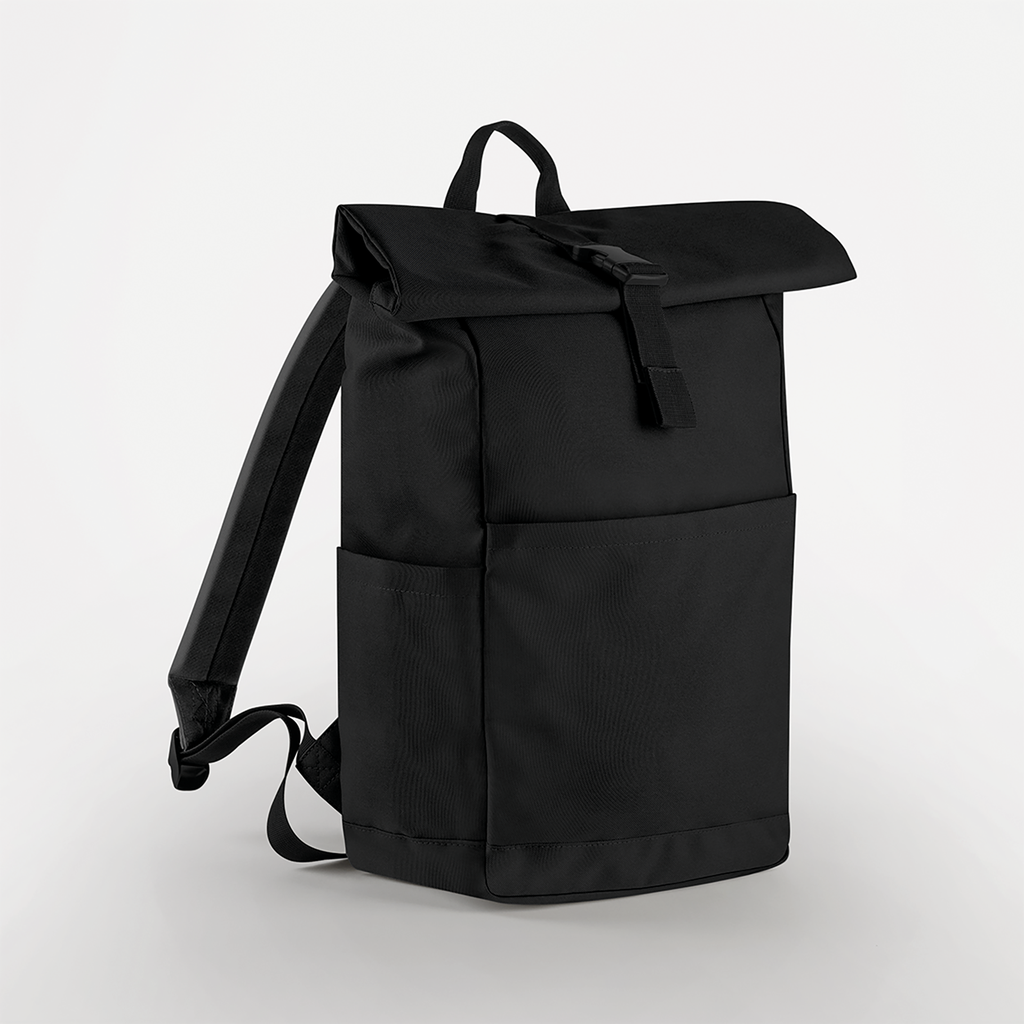 Recycled Roll Top backpack - BagBase®