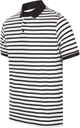 Striped jersey polo shirt - Front Row