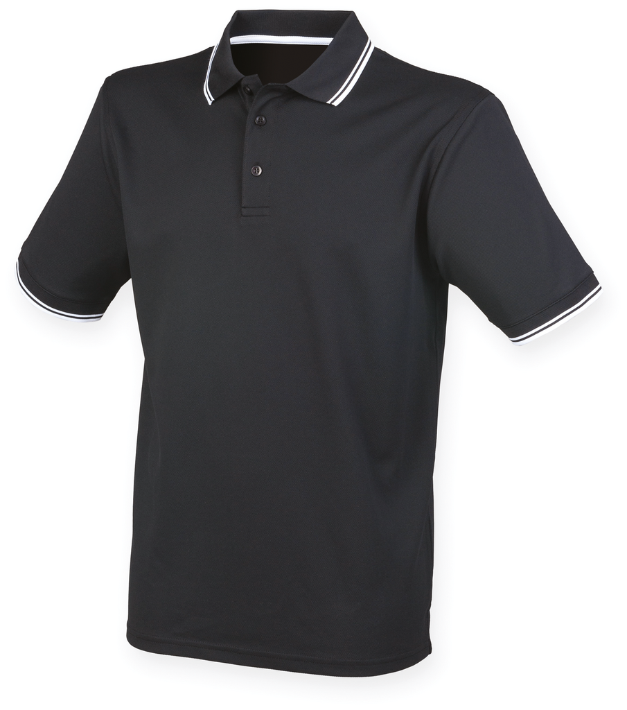Men's Coolplus® Tipped Polo Shirt - Henbury