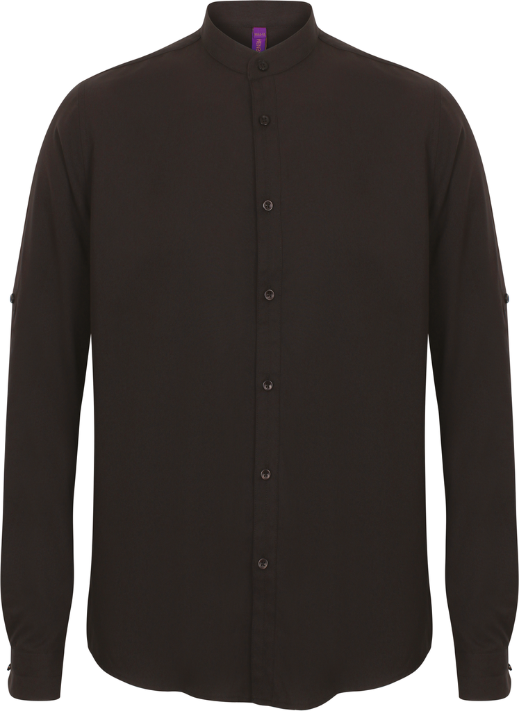 Men's Mandarin Shirt - Henbury