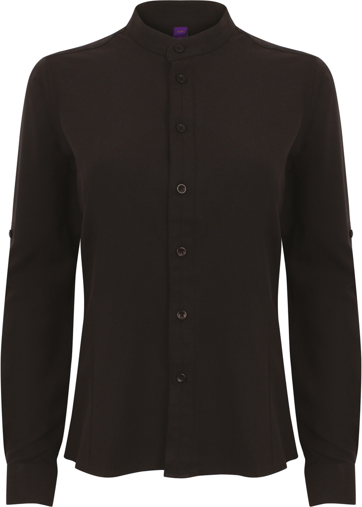 Ladies' Mandarin Shirt - Henbury