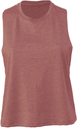 Ladies' Racerback Cropped Tank - BELLA+CANVAS