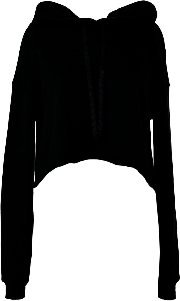 Women's Cropped Fleece Hoodie - BELLA+CANVAS