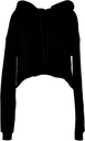 Women's Cropped Fleece Hoodie - BELLA+CANVAS