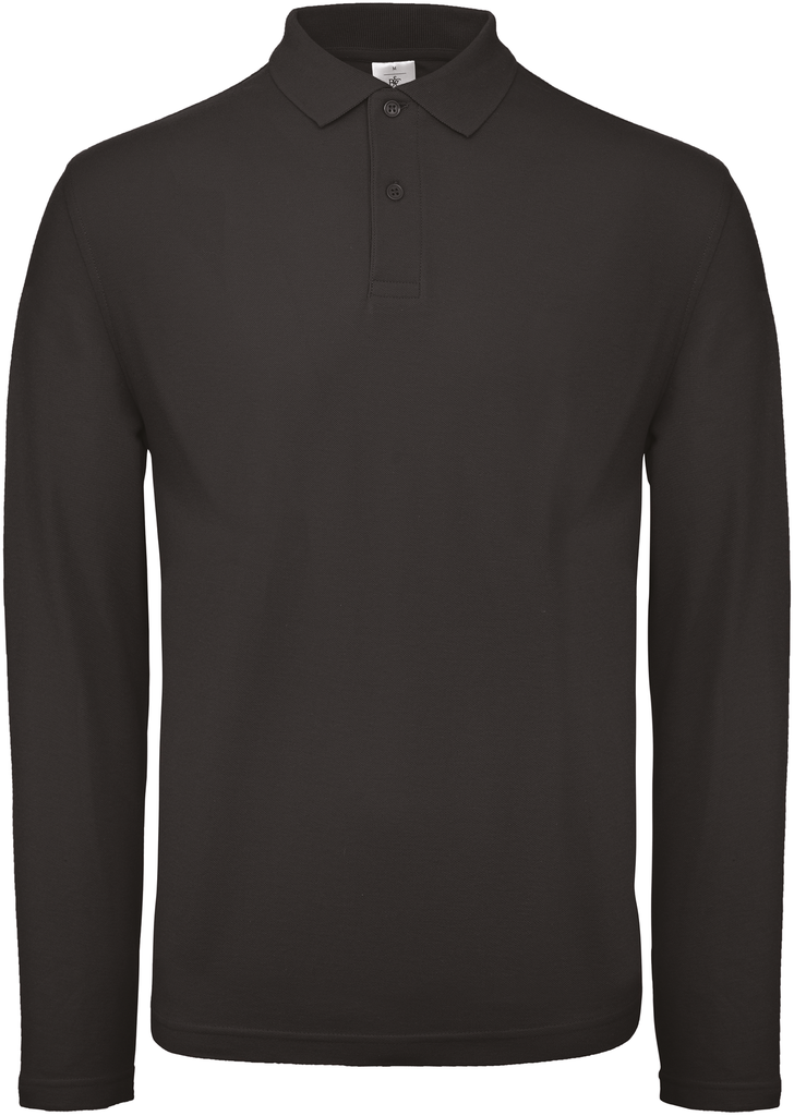 ID.001 Men's long-sleeved polo shirt - B&C