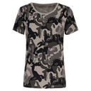 Ladies' short-sleeved camo t-shirt - Kariban