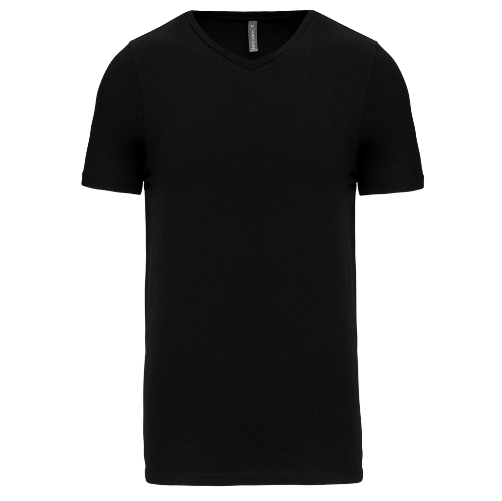 Men's short-sleeved V-neck t-shirt - Kariban