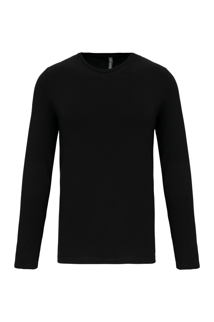 Men's long-sleeved Crew neck t-shirt - Kariban