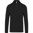 Men's long sleeved jersey polo shirt - Kariban