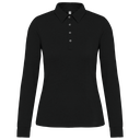 Ladies' long sleeve jersey polo shirt - Kariban