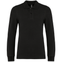 Kids' long-sleeved polo shirt - Kariban
