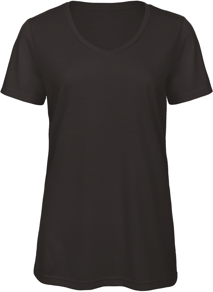 Ladies' TriBlend V-neck T-shirt - B&C