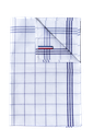 Checked glass towel - "Origine France Garantie" - Kariban