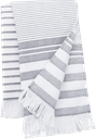 Striped fringed fouta - Kariban