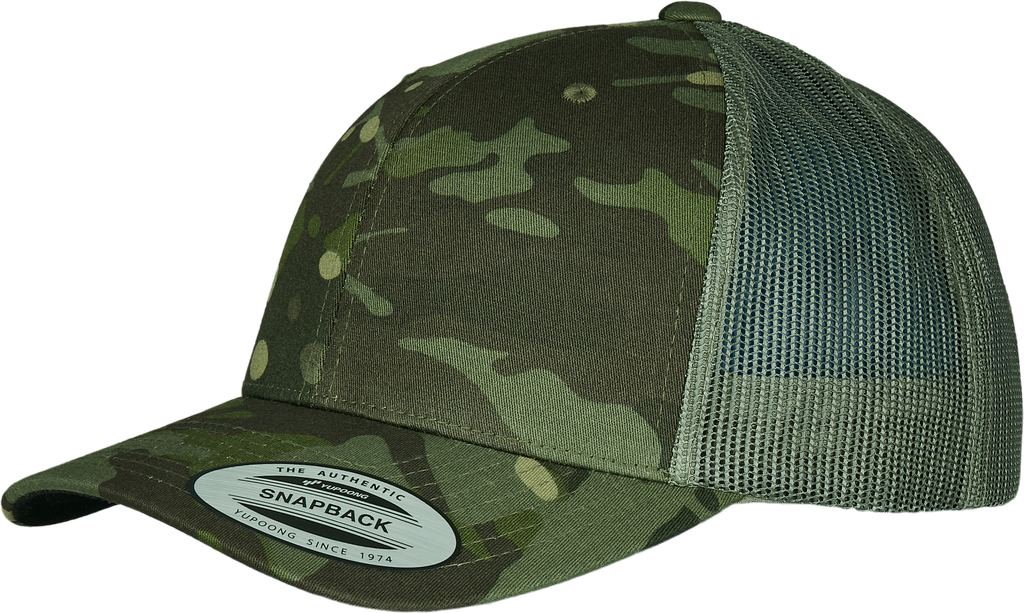 Retro Multicam trucker cap - FLEXFIT