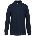 French rib - long-sleeved ribbed polo shirt - Kariban