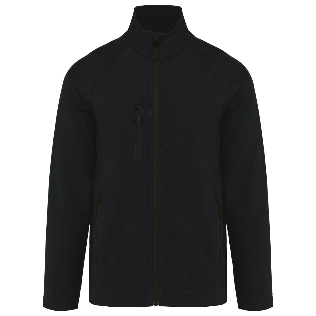 Unisex eco-friendly 3-layer softshell jacket - Kariban