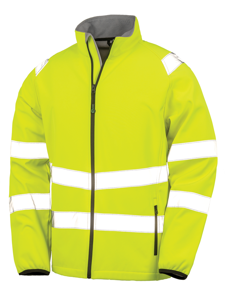 Recycled softshell safety jacket - Result
