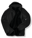 3-layer unisex recycled softshell jacket with hood - Result