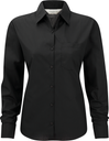 Ladies' Long-Sleeved Polycotton Poplin Shirt - Russell