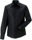 Men's Long-Sleeved Non-Iron Shirt - Tailored Fit - Russell
