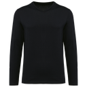 Men's V-neck long-sleeved Supima® t-shirt - Kariban Premium