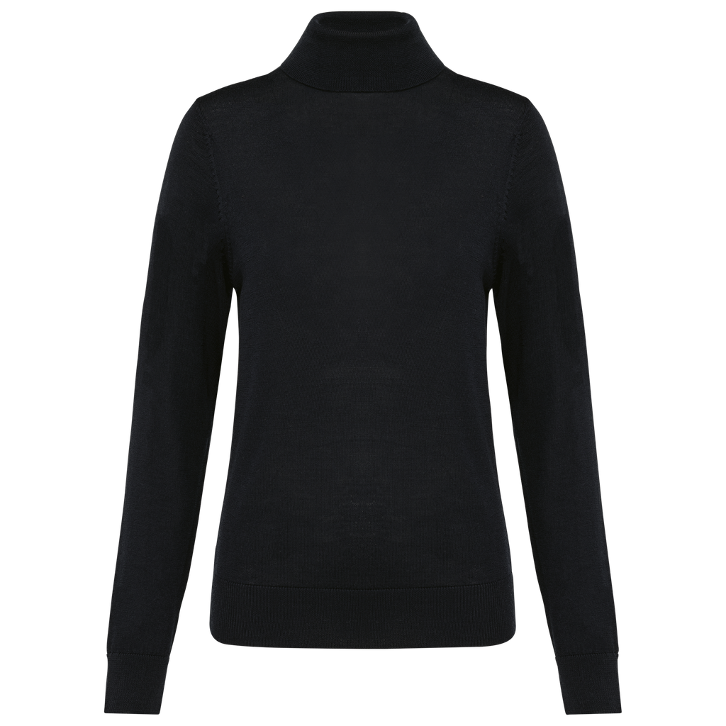 Ladies' roll-neck merino jumper - Kariban Premium