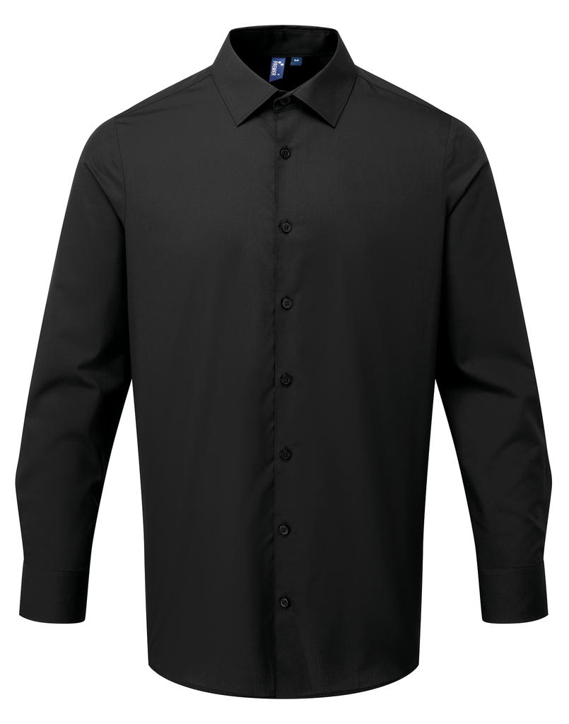 RECYCLIGHT men's long sleeve poplin shirt - Premier