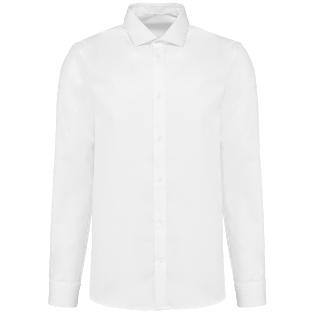 Men's pinpoint Oxford long-sleeved shirt - Kariban Premium