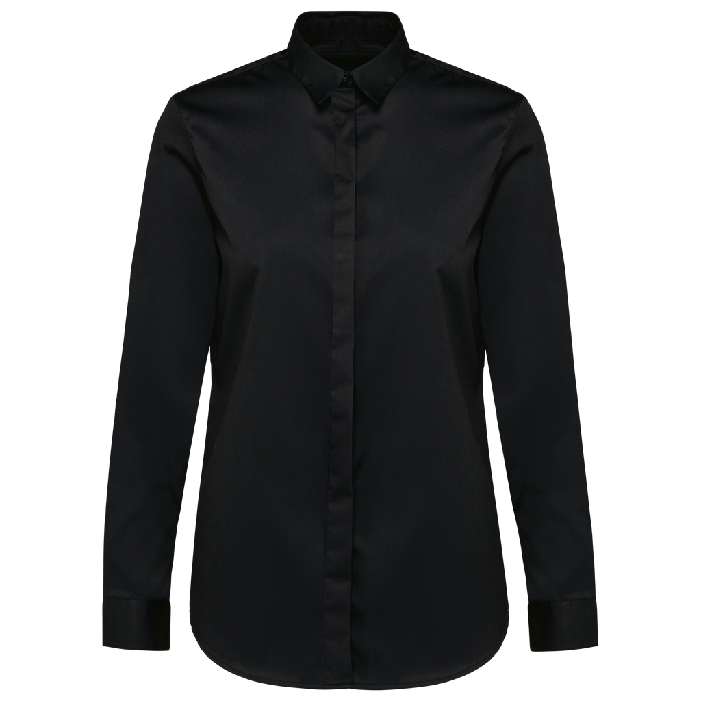 Ladies' long-sleeved twill shirt - Kariban Premium
