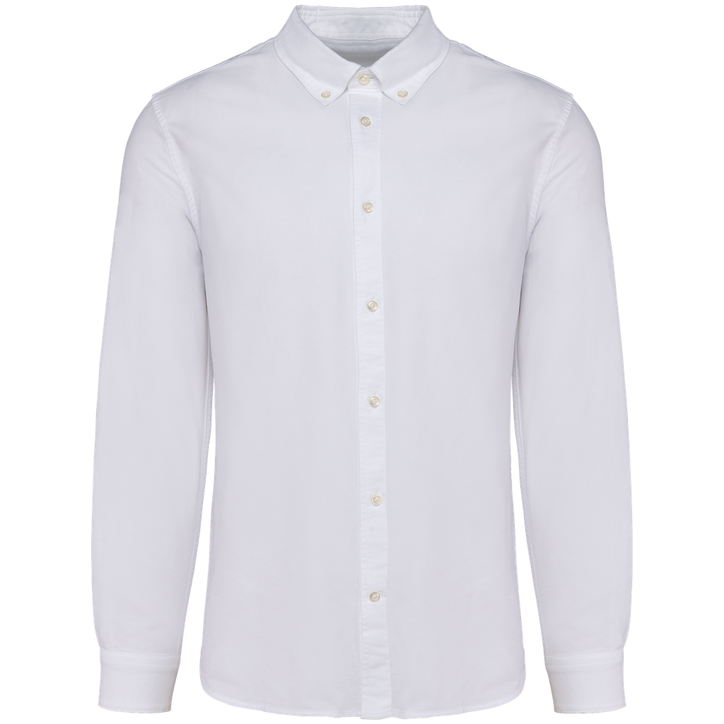 Men Oxford Long-Sleeved Shirt - Kariban Premium